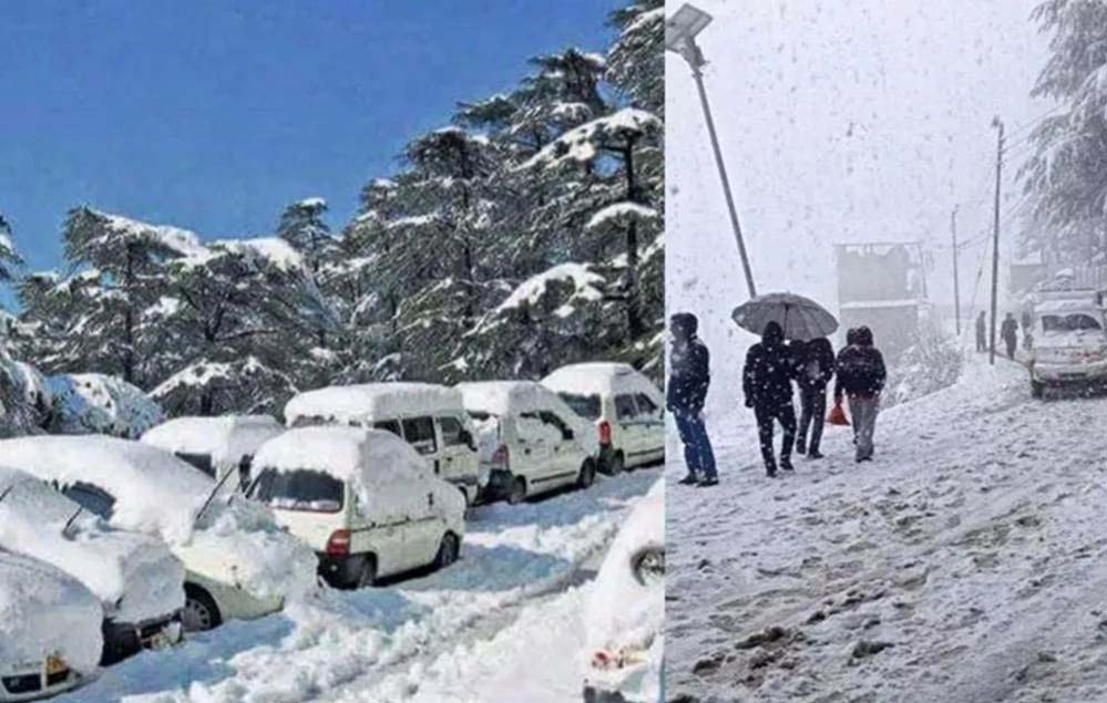अक्टूबर में ही मौसम ने बदला मिज़ाज: पहाड़ों पर बर्फबारी, दिल्ली-NCR में झमाझम बारिश