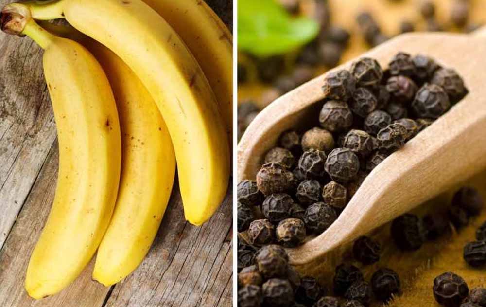 हर रोज सिर्फ एक केला और चुटकी भर काली मिर्च खाने के 6 चौंकाने वाले फायदे