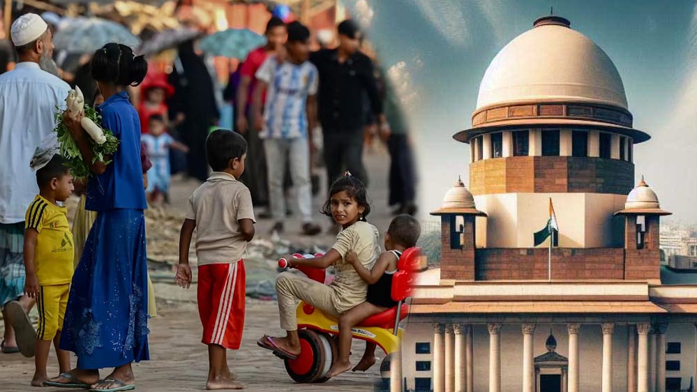 रोहिंग्याओं ने जम्मू में टीचर बनकर बढ़ाया खतरा, CJI की चेतावनी साबित हुई सच