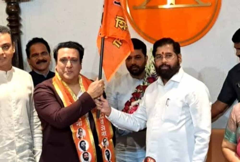 गोविंदा स्टार प्रचारक बने, एकनाथ शिंदे की टीम ने जारी की 40 सदस्यों की लिस्ट