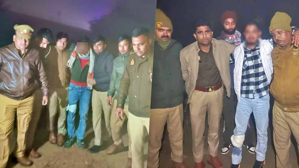 राज चौहान हत्याकांड में बड़ा एक्शन, आगरा एनकाउंटर में मुख्य आरोपी अरबाज ढेर, दो घायल