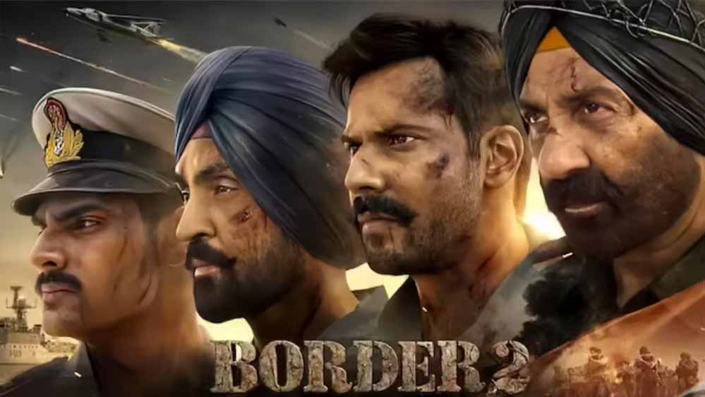 ‘बॉर्डर 2’ की रफ्तार बरकरार, 7वें दिन भी बटोर रही नोट, 1 बजे तक का कलेक्शन हुआ सामने