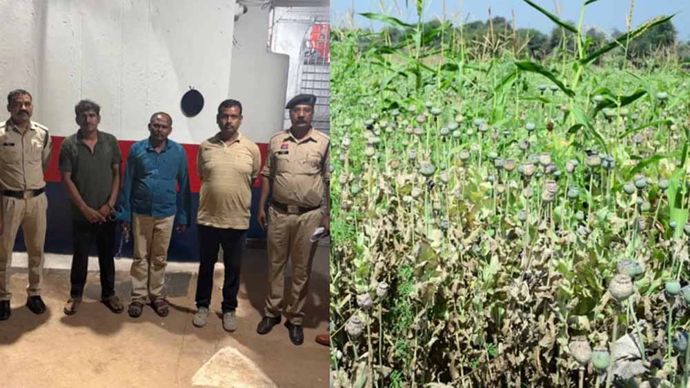 अफीम की खेती वाले नेता के मामले में खुलाशा, शमशान जाने की भी ‘दाऊजी’ से परमिशन