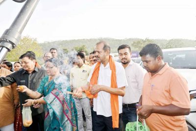 सर्वमंगला पुल सड़क का डामरीकरण व सुदृढ़ीकरण कार्य प्रारंभ