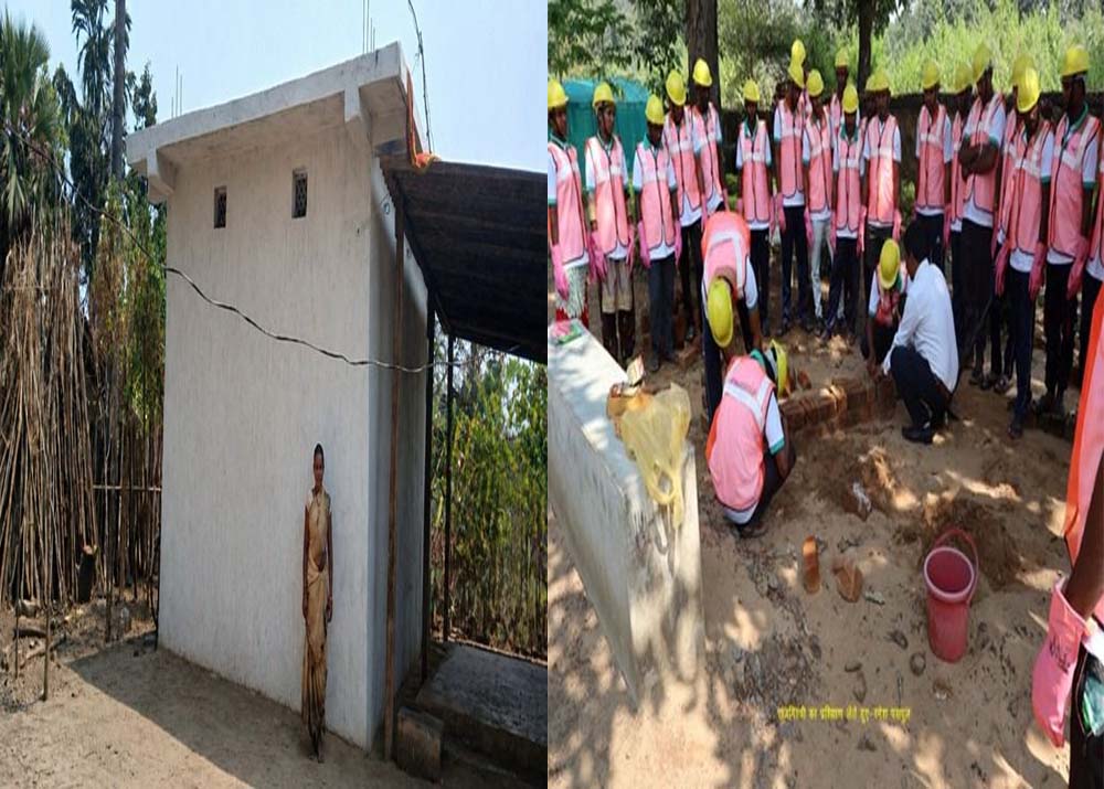 नक्सल प्रभावित क्षेत्र रहे बीजापुर से राजमिस्त्री बने रमेश पासपुल, आत्मनिर्भरता की मिसाल