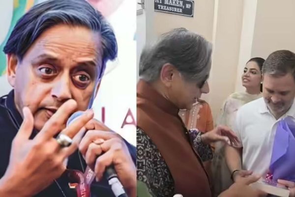 जी-7 में मोदी की सराहना पर थरूर के बयान से सियासी घमासान, बीजेपी ने कांग्रेस पर साधा निशाना
