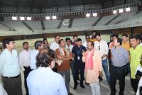 बहतराई खेल प्रशिक्षण केन्द्र में निर्माण और मरम्मत के कार्यों में देरी पर भड़के उप मुख्यमंत्री  अरुण साव