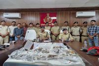 मध्‍यप्रदेश पुलिस की अवैध हथियारों के विरुद्ध बड़ी कार्रवाई