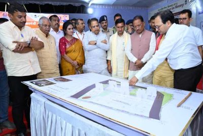 मुख्यमंत्री श् विष्णुदेव साय ने बिलासपुर में निर्माणाधीन नालंदा परिसर एवं एजुकेशन हब का किया निरीक्षण