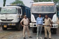 सारंगढ़-बिलाईगढ़ में खनिज विभाग की बड़ी कार्रवाई 1 पोकलेन और 6 हाईवा जब्त
