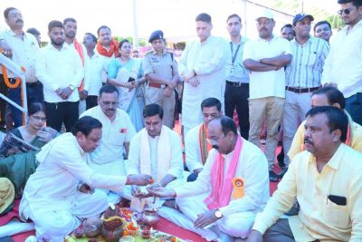 विकास की नई इबारत लिख रहा बिलासपुर, योजनाओं का लाभ अंतिम व्यक्ति तक पहुंचाना हमारी प्रतिबद्धता : केंद्रीय राज्य मंत्री  तोखन साहू