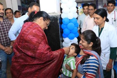 झाबुआ से देश को पोलियो मुक्त रखने का संकल्प