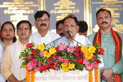 धरमजयगढ़-पत्थलगांव-लोहरदगा रेल परियोजना से जशपुर के विकास को मिलेगी नई गति : मुख्यमंत्री विष्णु देव साय