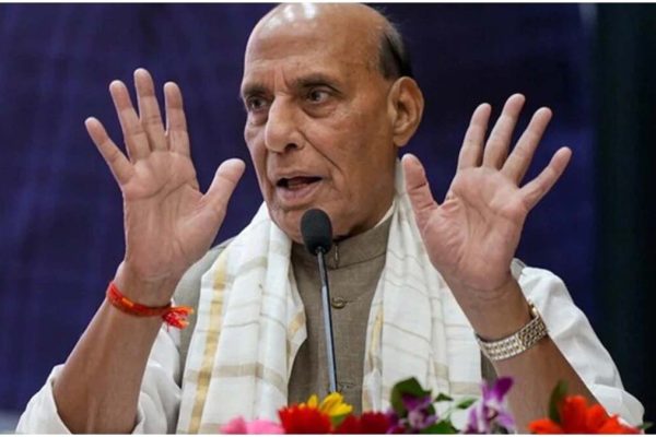 राजनाथ सिंह का कांग्रेस पर हमला, बोले- RSS को प्रमाणपत्र की जरूरत नहीं