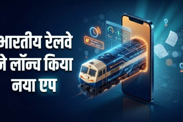 रेलवे का नया मोबाइल ऐप लॉन्च, अब ट्रेन 15 मिनट से ज्यादा लेट हुई तो तुरंत मिलेगा अलर्ट