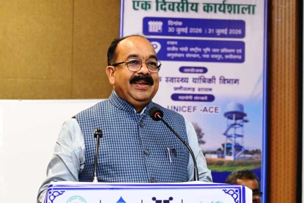 जलापूर्ति योजनाओं के दीर्घकालीन सुचारू संचालन के लिए जल संचय और जल संरक्षण जरूरी –  अरुण साव