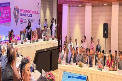 भारत टेक्स 2026 : नई दिल्ली में मध्यप्रदेश ने प्रदर्शित की टेक्सटाइल क्षेत्र की ताकत, निवेशकों के समक्ष प्रस्तुत किया पीएम मित्रा इको सिस्टम