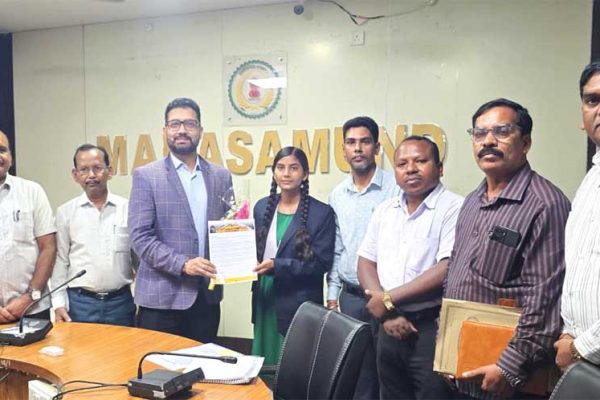 छत्तीसगढ़ की इकलौती छात्रा, महासमुंद की बेटी का कमाल