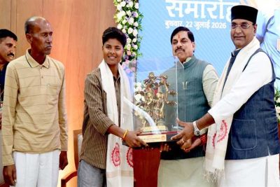 क्रांति ने अपनी प्रतिभा के दम पर दुनिया में बढ़ाया भारत का मान: मुख्यमंत्री डॉ. यादव