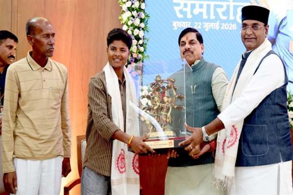 क्रांति ने अपनी प्रतिभा के दम पर दुनिया में बढ़ाया भारत का मान: मुख्यमंत्री डॉ. यादव