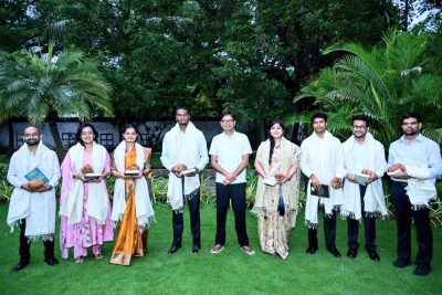 यूपीएससी 2025 के छत्तीसगढ़ टॉपरों ने वित्त मंत्री  ओपी चौधरी से की सौजन्य मुलाकात