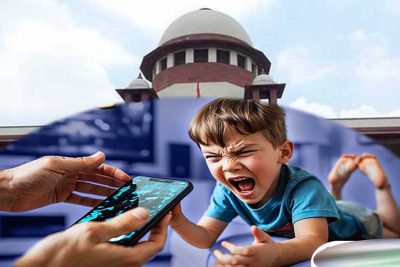 बच्चों की मोबाइल लत पर सुप्रीम कोर्ट सख्त! खेल को मौलिक अधिकार बनाने पर आ सकता है बड़ा फैसला