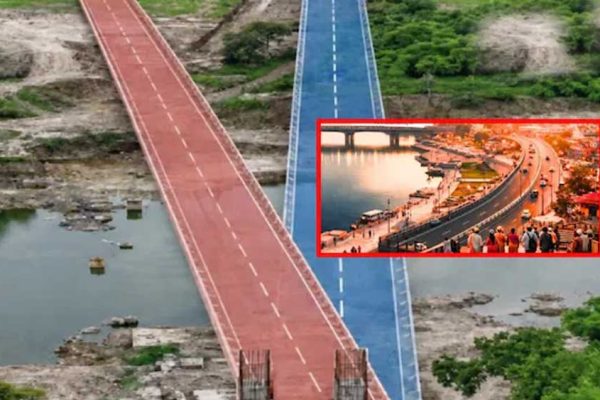 उज्जैन में बड़ी इंजीनियरिंग चूक! सिंहस्थ के लिए बना पुल 30 डिग्री घूम गया, सड़क की बजाय शिप्रा पर जा पहुंचा
