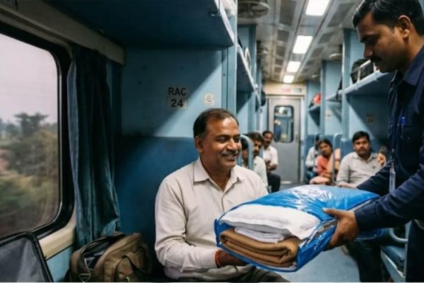 रेलवे का बड़ा फैसला! अब RAC यात्रियों को भी मिलेगा पूरा बेडरोल, सफर होगा ज्यादा आरामदायक