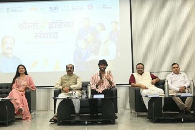 उप मुख्यमंत्री  अरुण साव ‘खेलो इंडिया संवाद’ कार्यक्रम में हुए शामिल