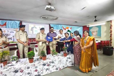 जन सुरक्षा युवा सृजन संवाद से विद्यार्थियों को मिला कानून, अधिकार एवं पुलिसिंग का ज्ञान