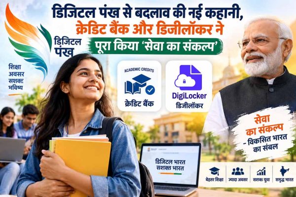 डिजिटल पंख: क्रेडिट बैंक और डिजीलॉकर से गढ़ी ‘कहानी बदलाव की’, पूरा हुआ ‘सेवा का संकल्प’