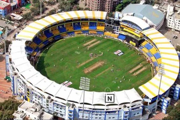 भारत-वेस्टइंडीज T20 के लिए होलकर स्टेडियम तैयार, मैदान पर दिखेगा चेक्स पैटर्न