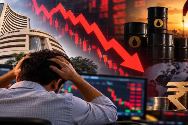 Stock Market Crash: खुलते ही शेयर बाजार में हाहाकार, निफ्टी 23,000 के नीचे