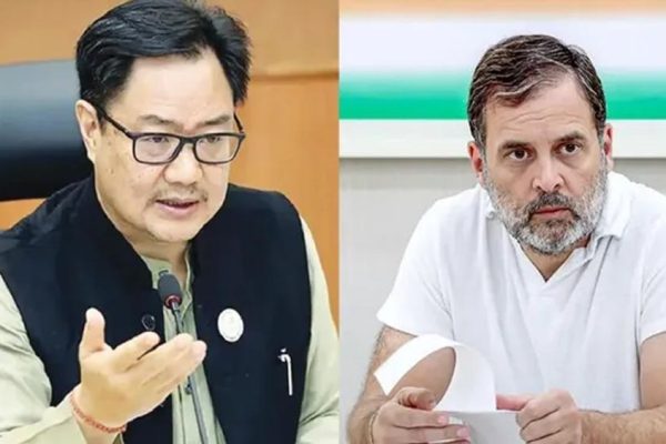 BRICS डिनर के वेज मेन्यू पर घमासान, राहुल गांधी के बयान पर रिजिजू का पलटवार