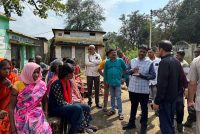 वन मंत्री  केदार कश्यप ने बस्तर के बाढ़ प्रभावित क्षेत्रों का लिया जायजा