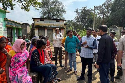 वन मंत्री  केदार कश्यप ने बस्तर के बाढ़ प्रभावित क्षेत्रों का लिया जायजा