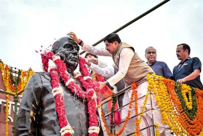 नागरिक अधिकारों के लिए संघर्ष में सदैव आगे रहते थे स्व. बाबूजी : मुख्यमंत्री डॉ. यादव