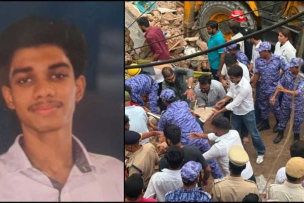 दिल्ली इमारत हादसे में दुर्ग के छात्र युवराज सोनी की मौत, आखिरी कॉल में दोस्त ने सुनी गड़गड़ाहट
