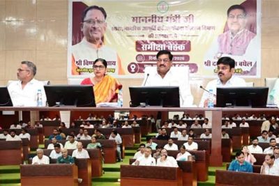 खाद्य मंत्री  दयालदास बघेल ने खरीफ विपणन वर्ष 2026-27 की तैयारियों की समीक्षा की