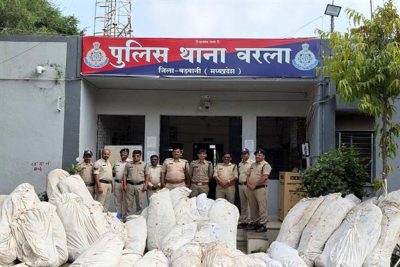 मध्यप्रदेश पुलिस की मादक पदार्थों के विरुद्ध प्रभावी कार्यवाही