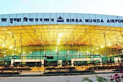 रांची एयरपोर्ट पर बढ़ा हवाई सफर का क्रेज, दो महीने में 3.68 लाख यात्रियों ने भरी उड़ान