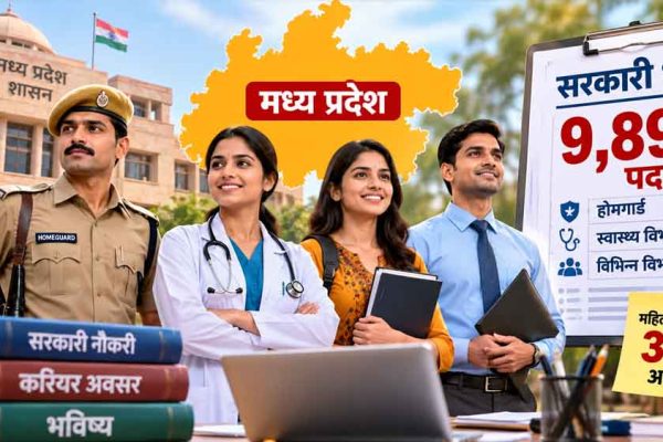 MP में 9,898 सरकारी पदों पर भर्ती का मौका, नवंबर में जारी होगा शेड्यूल