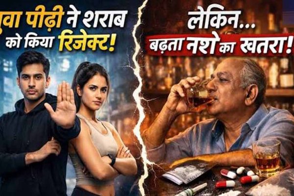 Gen Z ने शराब से बनाई दूरी, लेकिन सीनियर लोगों में बढ़ी खपत; रिसर्च में सामने आई वजह