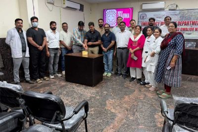 जयारोग्य अस्पताल में मनाया गया वर्ल्ड ट्रॉमा डे, डॉ. जितेंद्र अग्रवाल बोले- ट्रॉमा में शुरुआती समय बेहद महत्वपूर्ण