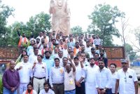गुजरात से निकली बाइक रैली का उदयपुर में भव्य स्वागत, मंत्री राजेश अग्रवाल ने किया आत्मीय अभिनंदन