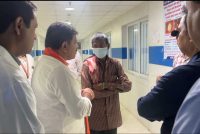 उप मुख्यमंत्री  विजय शर्मा ने अस्पताल पहुंचकर जाना सड़क हादसे में घायलों का हाल